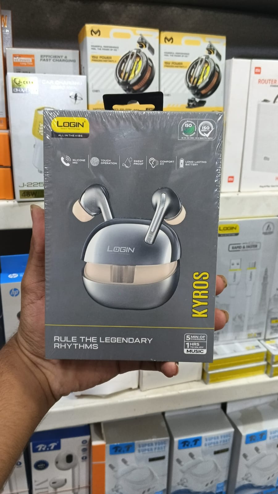 Login Kyros True Wireless Earbuds – Touch Control, Sweat Proof, Fast Charging | Rule The Legendary Rhythms