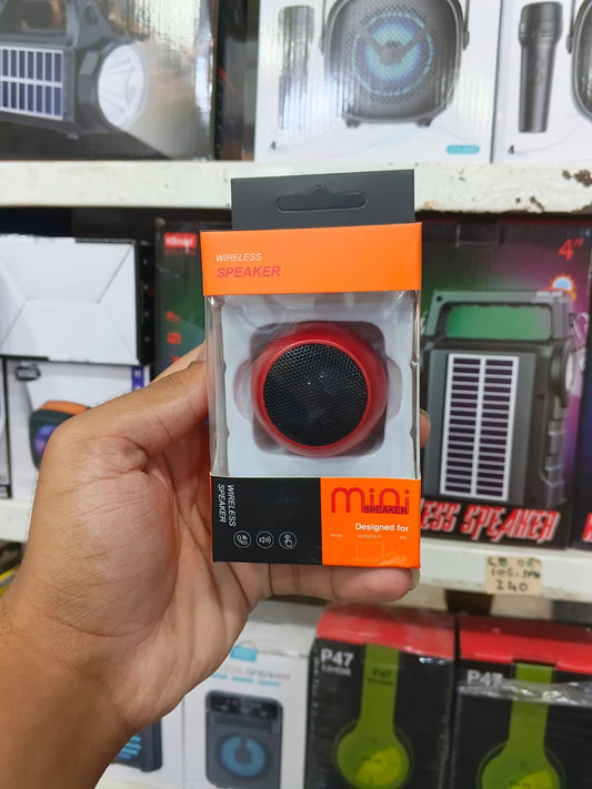 Mini Wireless Bluetooth Speaker – Compact, Touch Control, Call Support